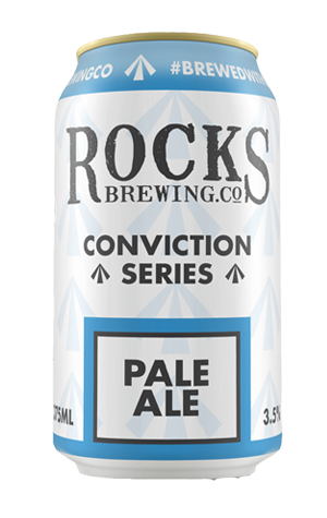 Rocks Brewing Conviction Series Pale Ale – RETIRED