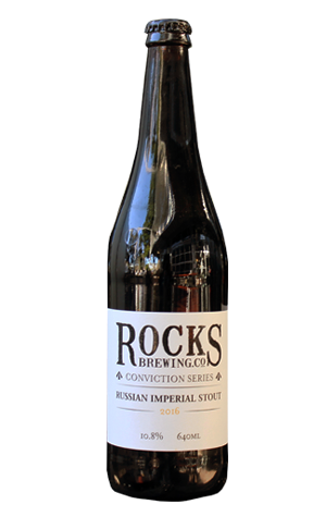 Rocks Brewing Russian Imperial Stout 2016 – RETIRED
