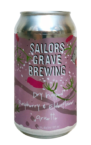 Sailors Grave Dry-Hopped Raspberry & Elderflower Grisette