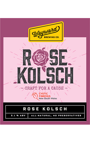 Wayward Brewing Rose Kolsch