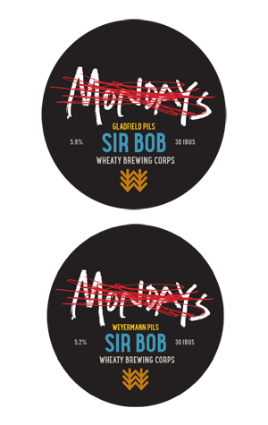 Wheaty Brewing Corps Sir Bob (Gladfield) & Sir Bob (Weyermann)