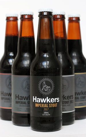 Hawkers Beer Barrel Aged Imperial Stouts 2017