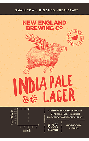 New England Brewing Co India Pale Lager