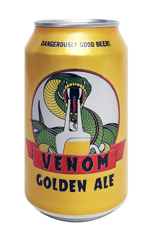 Venom Beer Golden Ale (Can)