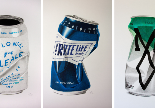 Dean Can Draw – Bringing Crushed Cans To Life