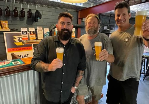 Nail Acquire Billabong Brewery &amp; Celebrate With A Trophy