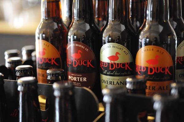 Red Duck Tasting at Purvis Beer