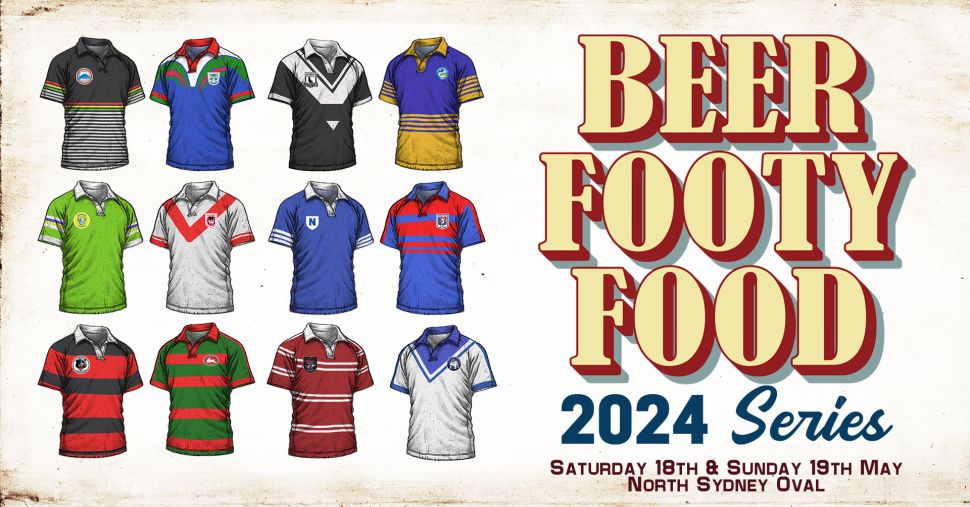 Beer Footy Food Festival 2024 Series