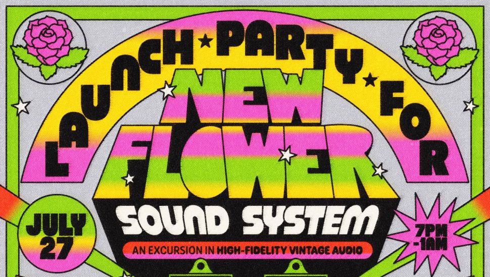 New Flower Sound System Launch Party at 3 Ravens