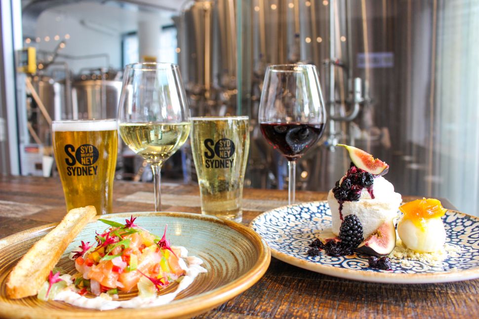 Beer vs Wine Dinner at Sydney Brewery Surry Hills (NSW)