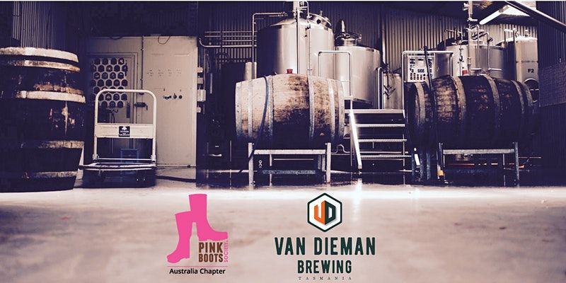 Pink Boots Tasmania Brew Day at Van Dieman