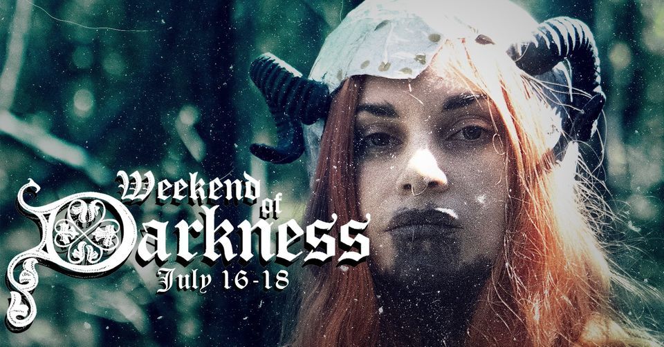Weekend of Darkness 2021 at The Scratch – NEW DATES