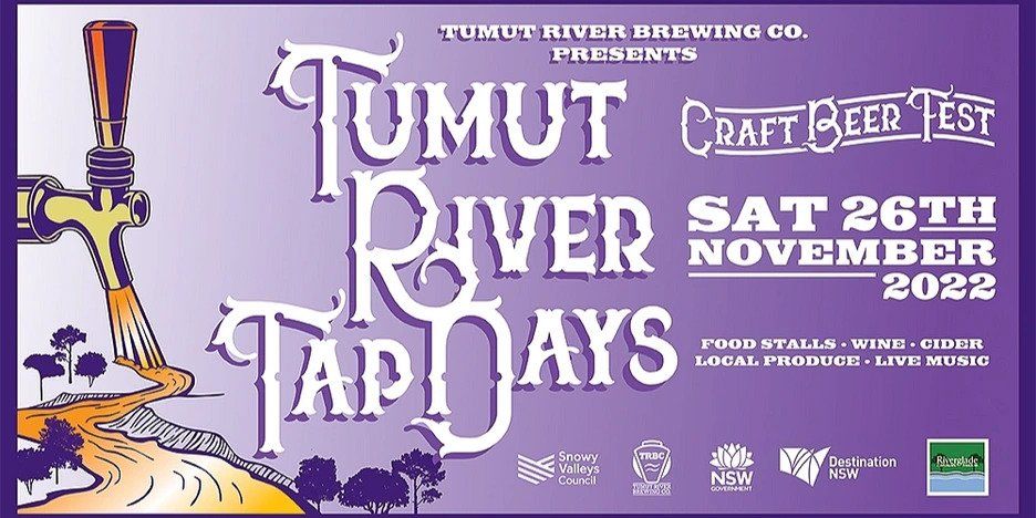 Tumut River Tap Days Craft Beer Fest 2022