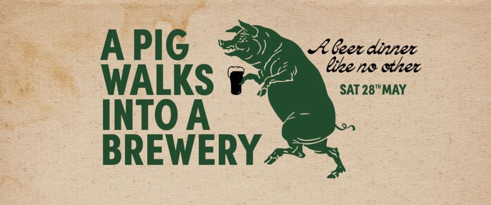 A Pig Walks Into A Brewery at The Notting Hill Hotel