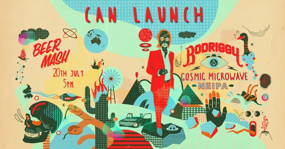 Bodriggy Cosmic Microwave Can Launch At Beermash (VIC)
