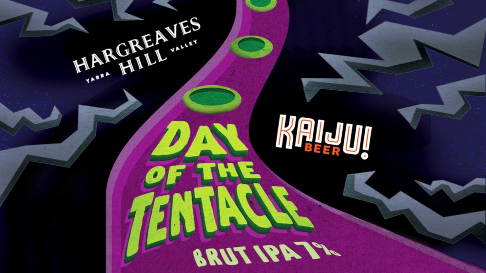 Day Of The Tentacle Brut IPA Launches ft Hargreaves Hill & KAIJU!