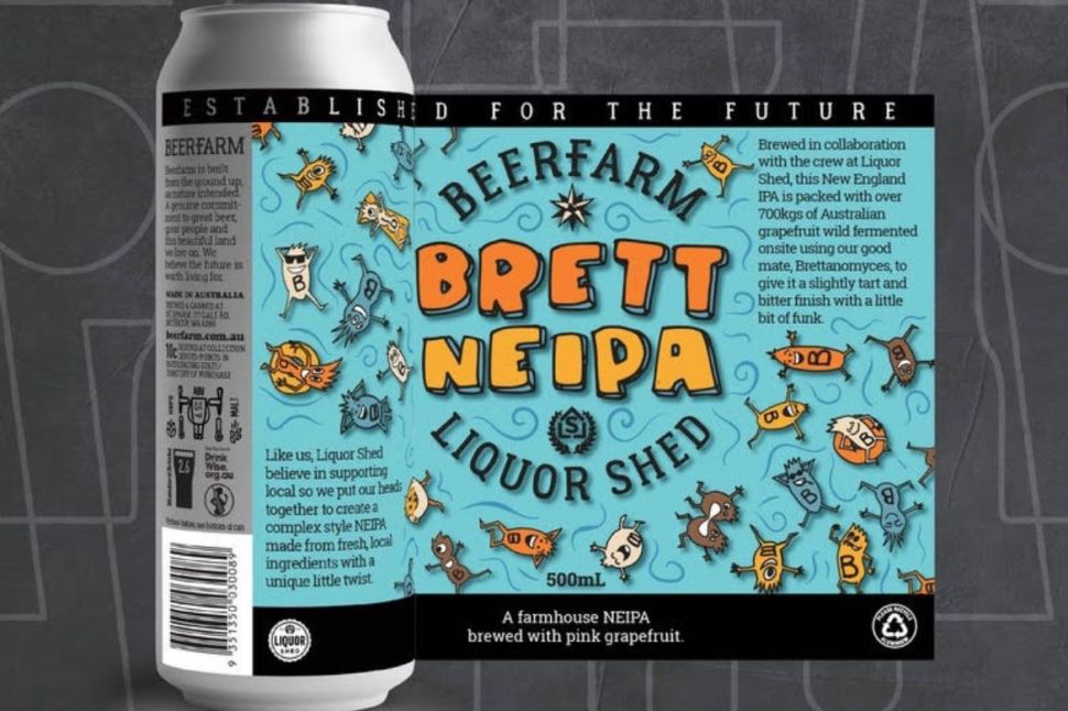 Liquor Shed & Beerfarm Brett NEIPA Launch At Liquor Shed (WA)