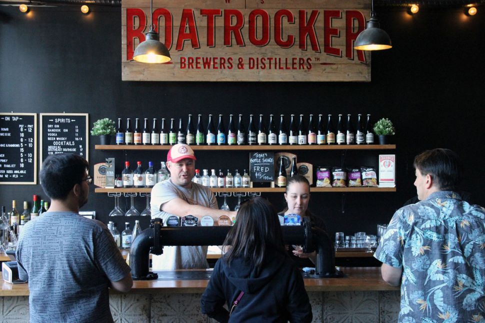 Boatrocker Brewers Bar Shout At Fishers Craft Bar (VIC)