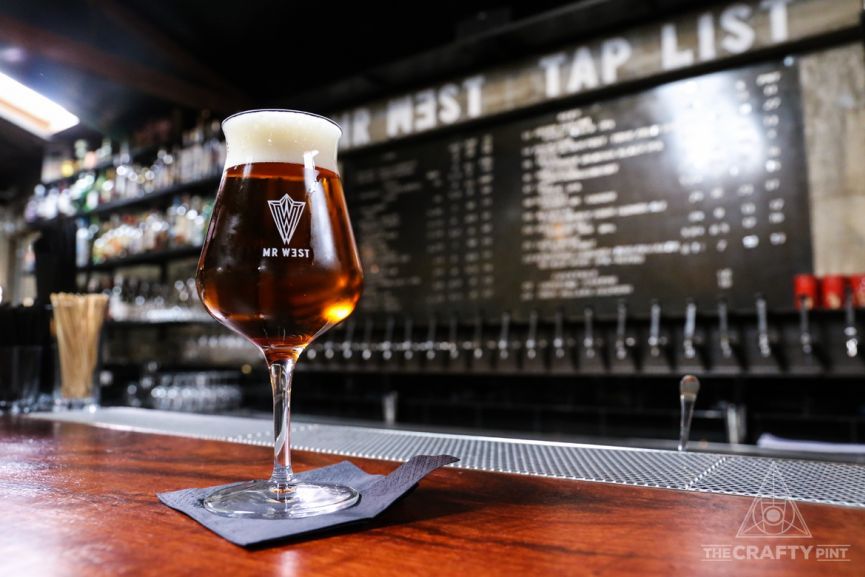 Worldwide to Westside Aviation Project: Left Handed Giant Brewing At Mr West (VIC)