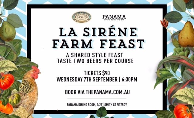 La Sirene Farm Feast at Panama (VIC)