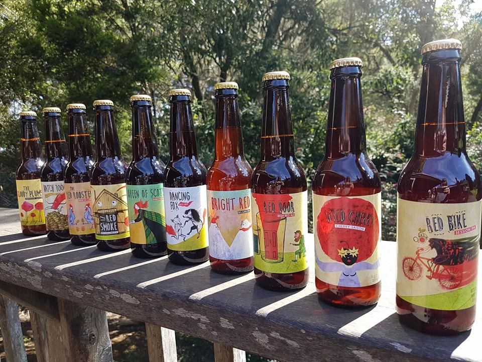 Ten Red Beers at Red Hill (VIC)