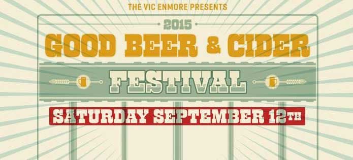 Good Beer & Cider Festival 2015 at Vic on the Park