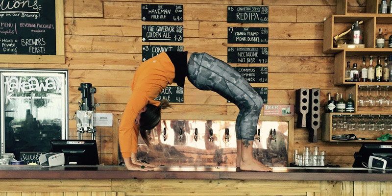 Brewhouse Yoga at Rocks Brewery (NSW)