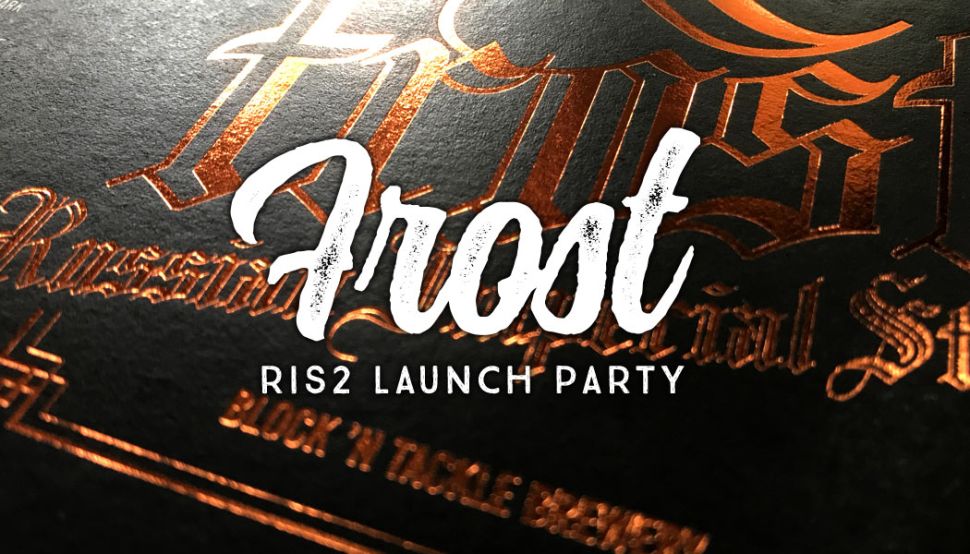 Block 'n Tackle Frost 2017 Launch (NSW)